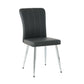 Modern Dining Chair With Electroplated Metal Legs (Set of 4) - Furniture Home Direct
