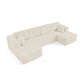 Modern Minimalist U - Shape Modular Sectional Sofa - Furniture Home Direct