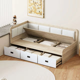 Daybed With 3 Drawers And 3 Storage Compartments - Furniture Home Direct