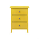 Daniel - 3 Drawer Nightstand