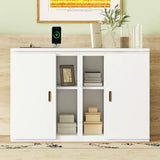 Murphy Bed With Shelves, Cabinets And USB Ports - Furniture Home Direct