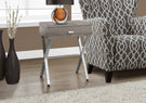 Accent Side X Table, Storage Drawer, Contemporary & Modern - Furniture Home Direct