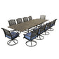 Rectangular Dining Set With Cushions - Furniture Home Direct