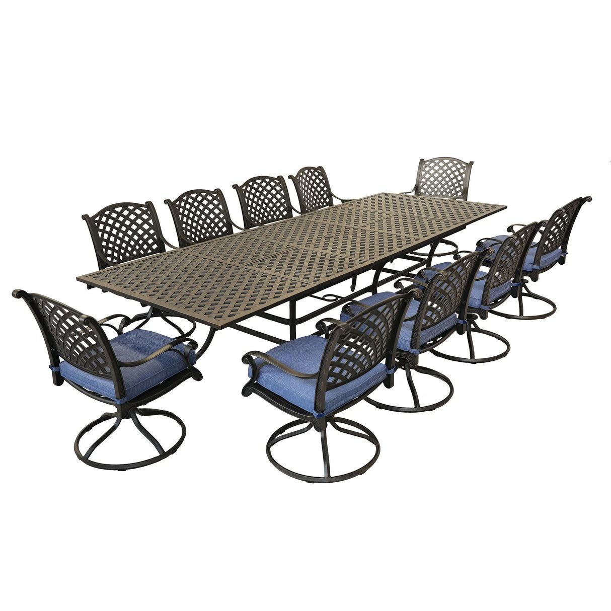 Rectangular Dining Set With Cushions - Furniture Home Direct