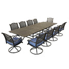 Rectangular Dining Set With Cushions - Furniture Home Direct
