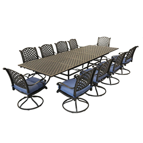 Rectangular Dining Set With Cushions - Furniture Home Direct