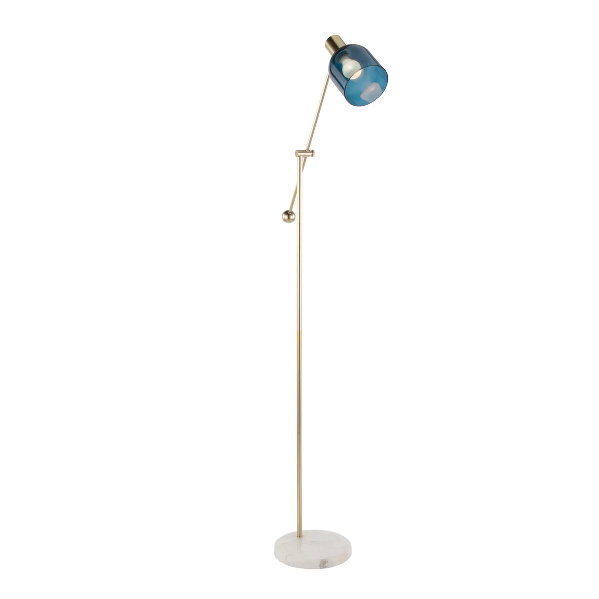 Marcel - Contemporary / Glam Floor Lamp - Furniture Home Direct