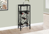 Home Bar, Wine Rack, Transitional - Black - Furniture Home Direct
