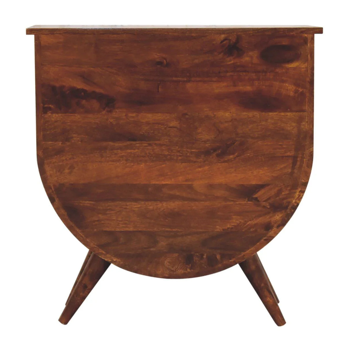 Agra - Bedside Table - Chestnut - Furniture Home Direct