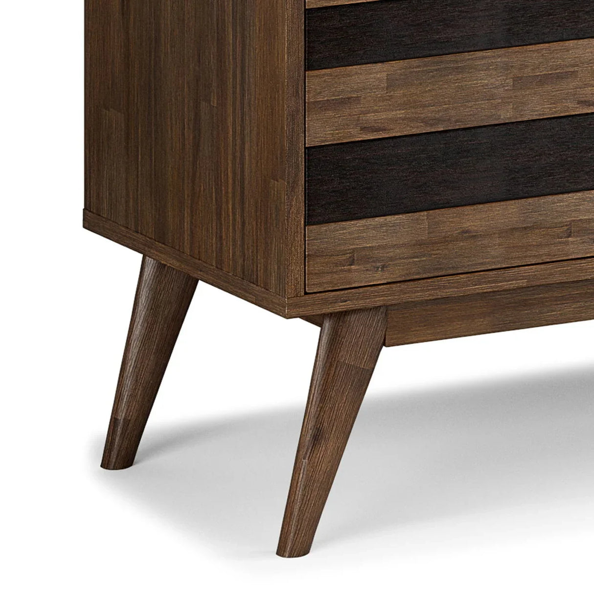 Clarkson - TV Stand - Rustic Natural Aged Brown - Furniture Home Direct