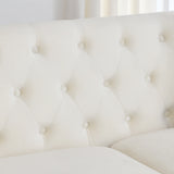 Sofa And Loveseat - Beige - Furniture Home Direct