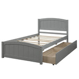 Platform Bed & Headboard, Footboard And Wood Slat Support - Furniture Home Direct