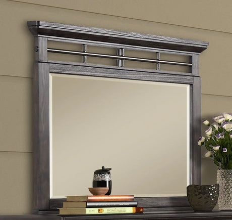 Mirror - Mahogany - Furniture Home Direct