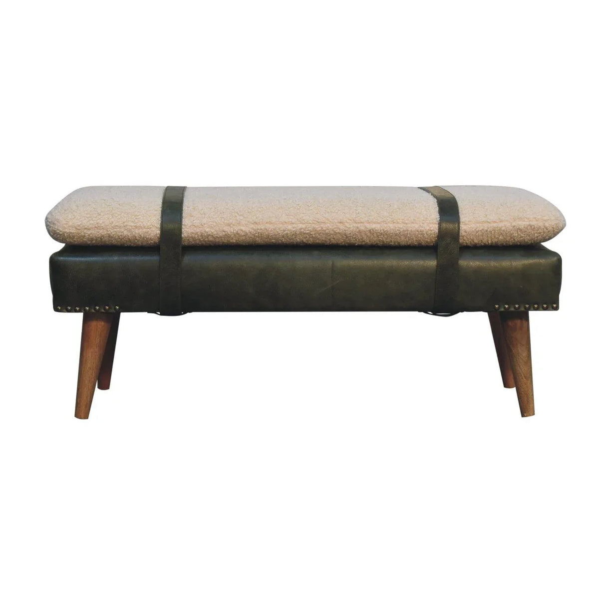 Buffalo - Hide Leather Bench - Furniture Home Direct