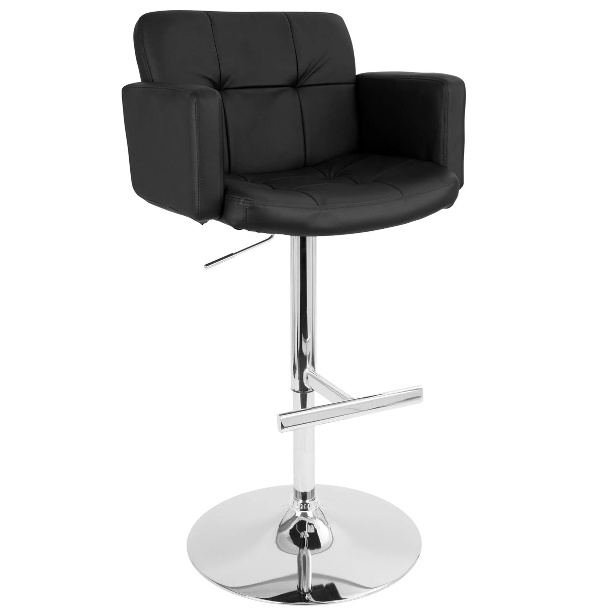 Stout - Contemporary Adjustable Barstool With Swivel - Furniture Home Direct