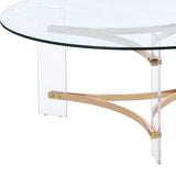 Sosi - Coffee Table - Gold - Furniture Home Direct