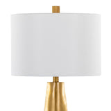Pompeii - Contemporary Table Lamp - Gold / White - Furniture Home Direct