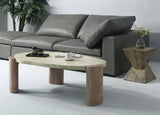Dayana - Coffee Table - Oak / Off White - Furniture Home Direct