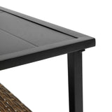 4 PC Outdoor Patio Set - Blue - Furniture Home Direct