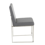 Fuji - Contemporary Modern Elegance High Back Dining Chair (Set of 2) - Furniture Home Direct