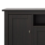 Warm Shaker - TV Media Stand - Hickory Brown - Furniture Home Direct