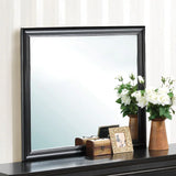 Elegant Traditional Wall Mirror - Black - Furniture Home Direct