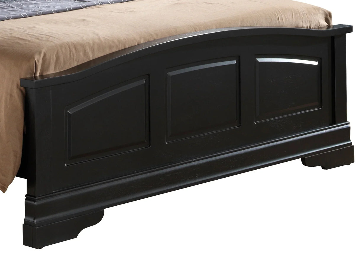 Panel Sleigh Bed Elegantly Crafted - Furniture Home Direct