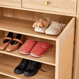 Modern Rattan Shoe Cabinet - Furniture Home Direct