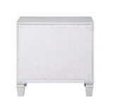 Katia - Weathered Night Stand - Gray / White - Furniture Home Direct