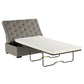 Convertible Folding Sofa Bed Ottoman With Memory Mattress And Tufted Design - Furniture Home Direct