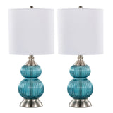 Belle - Contemporary Lamp (Set of 2) - Furniture Home Direct