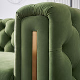 Chesterfield Modern Tufted Velvet Sofa - Mint Green - Furniture Home Direct