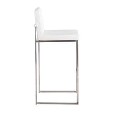 Fuji - Contemporary And Modern Elegance High Back Barstool - Furniture Home Direct