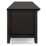 Amherst - Low TV Media Stand - Hickory Brown - Furniture Home Direct