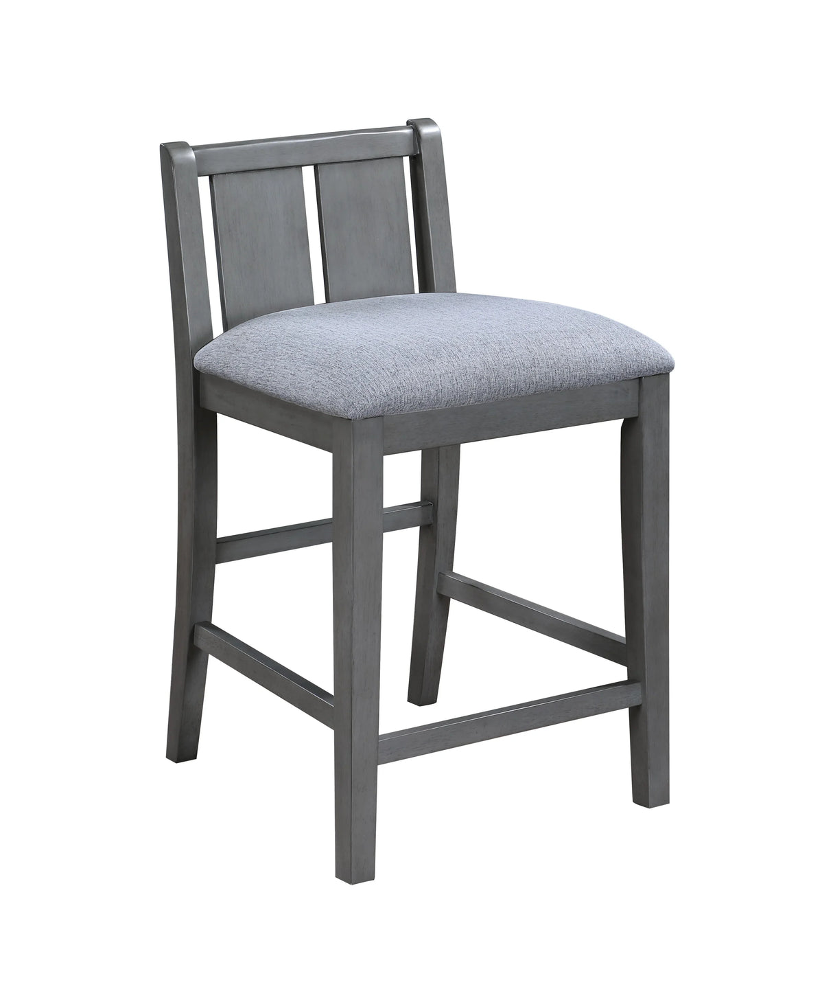 Graham - 20" Upholstered Seat Counter Height Chair (Set of 2) - Furniture Home Direct