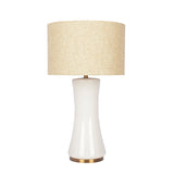 Cascade - Lamp Base Table Lamp - Beige / Gold / White - Furniture Home Direct