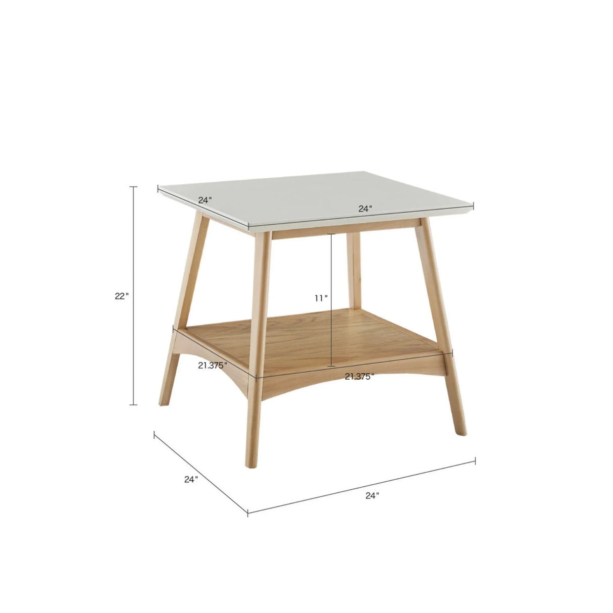 Modern Table With Extra Storage - Furniture Home Direct