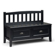 Burlington - Entryway Storage Bench With Drawers - Furniture Home Direct