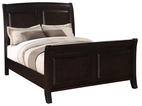 Elegant Transitional Bed - Furniture Home Direct