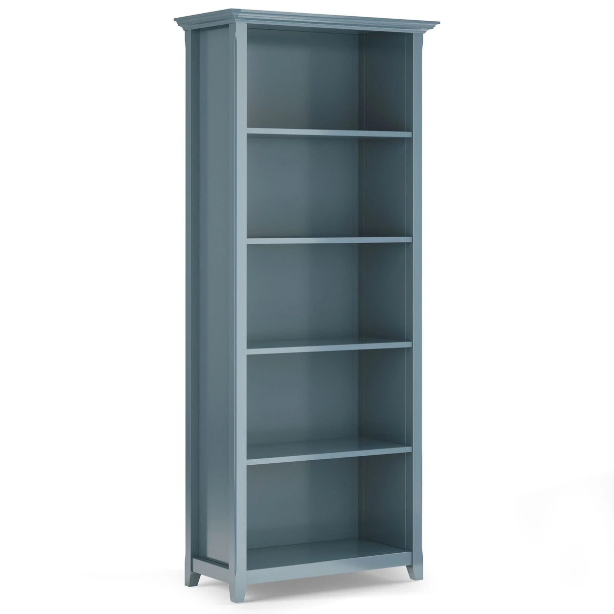 Amherst - 5 Shelf Bookcase, Handcrafted - Furniture Home Direct