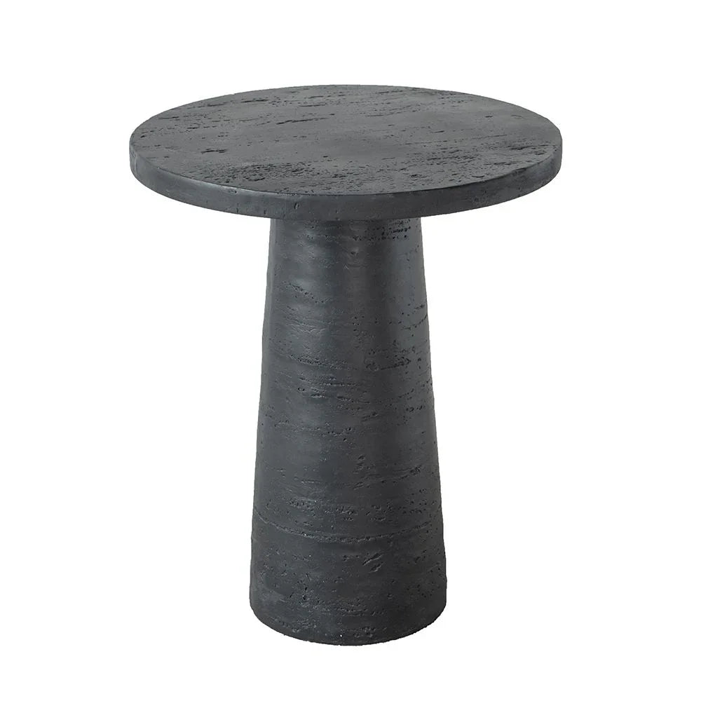 Round Side Table With Pedestal Base - Furniture Home Direct