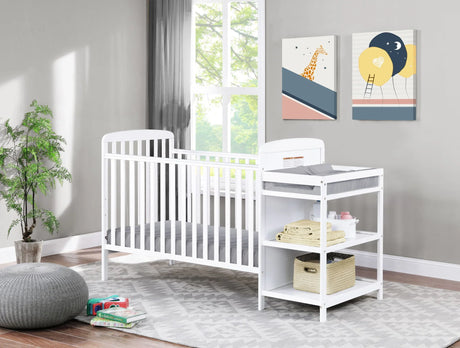 Ramsey - 3-in-1 Convertible Crib / Changer Combo - Furniture Home Direct