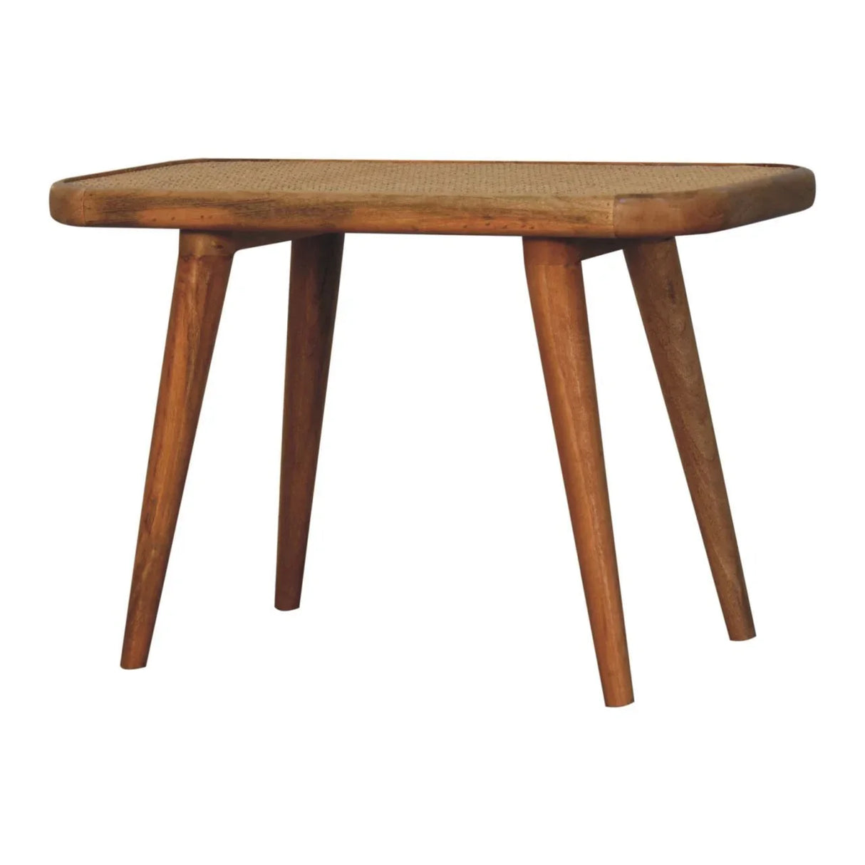Larissa - Rattan Bench - Oak - Furniture Home Direct