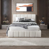 Hilar - Elegant Design Platform Bed - Furniture Home Direct