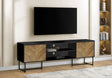 TV Stand, Console, Media Entertainment Center, Storage Cabinet, Modern - Black - Furniture Home Direct