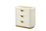 Queen Bedroom Set Modern Upholstered 4 Piece Soft Beige - Furniture Home Direct