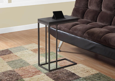 C-Shaped Accent Table For Living Room - Furniture Home Direct
