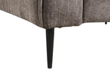 Valentina 74" Gray Chenille Sofa and Loveseat Living Room Set - Furniture Home Direct
