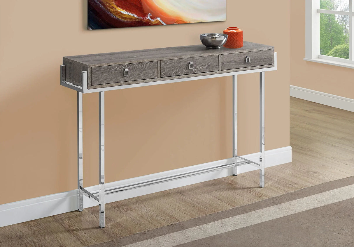 Accent Console Table For Entryway, Storage Drawer, Contemporary & Modern - Furniture Home Direct
