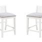 Graham - 20" Upholstered Seat Counter Height Chair (Set of 2) - Furniture Home Direct